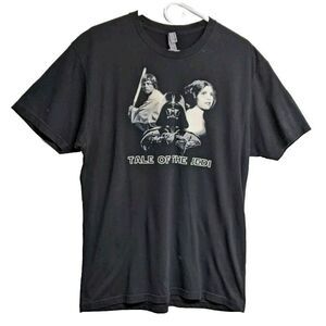 Star Wars Tale of the Jedi Shirt Men Large Crewneck Tee Leia Darth Vader Luke L